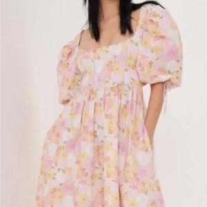 For love and Lemons Carrie midi dress floral